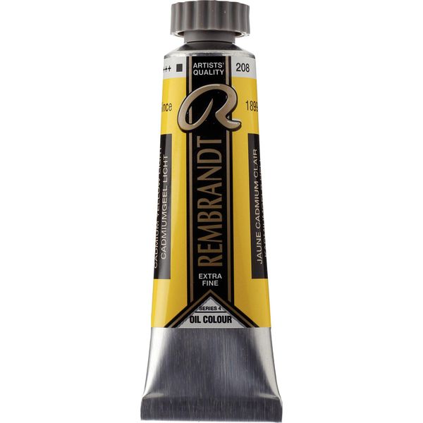 Rembrandt Olio In Tubetto 15 Ml Giallo Cadmio Chiaro 208-image