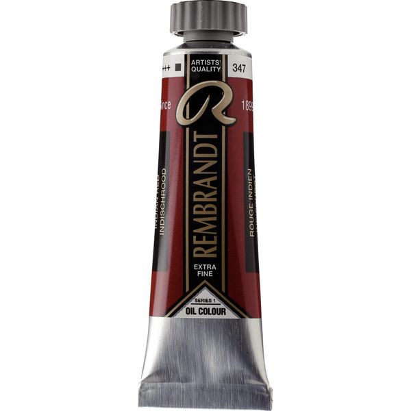 Vernice Ad Olio Rembrandt In Tubetto 15 Ml, Rosso Indiano 347-image
