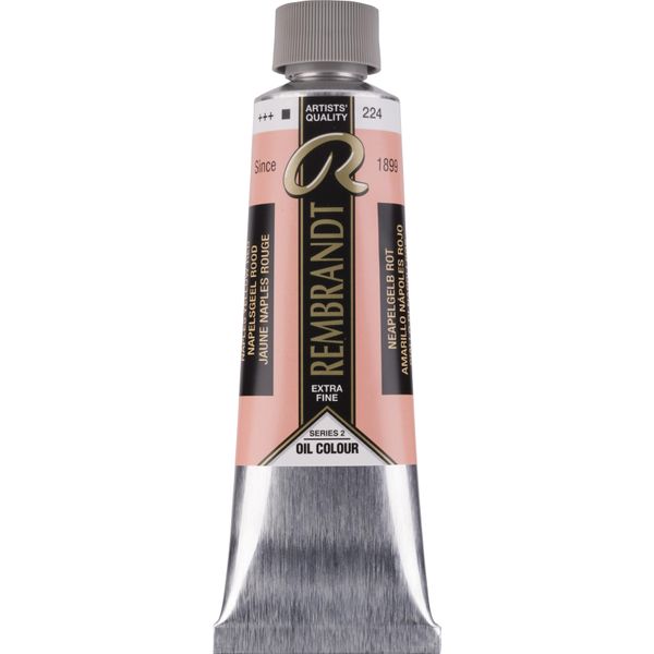 Vernice Ad Olio Rembrandt In Tubetto 150 Ml, Giallo Napoletano Rosso 224-image