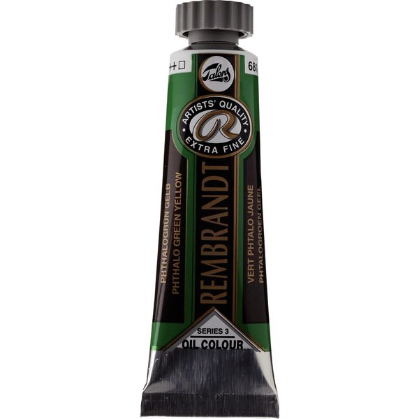 Rembrandt Colori Ad Olio In Tubetto 15 Ml Verde Ftalo Giallo 681-image