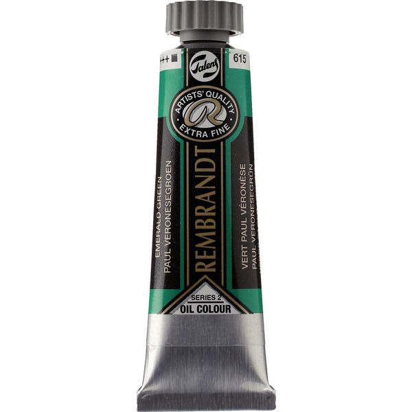 Rembrandt Colore A Olio In Tubetto 15 Ml Paul Verone Verde 615-image