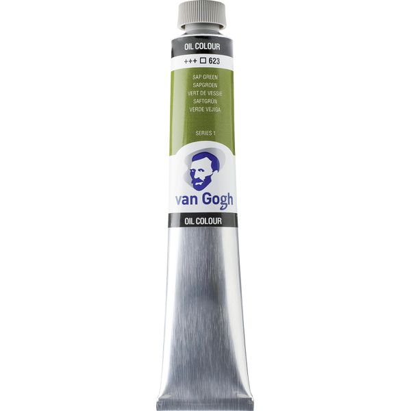 Vernice A Olio Van Gogh In Tubetto 60 Ml, Verde Linfa 623-image
