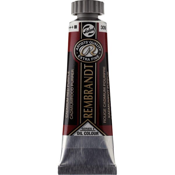 Rembrandt Colore A Olio In Tubetto 15 Ml Rosso Cadmio Viola 309-image