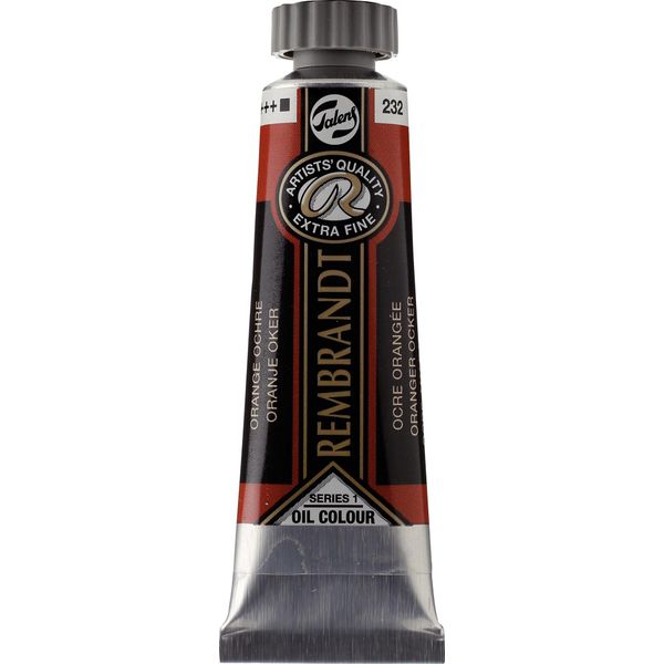 Rembrandt Colore A Olio In Tubetto 15 Ml Ocra Arancione 232-image
