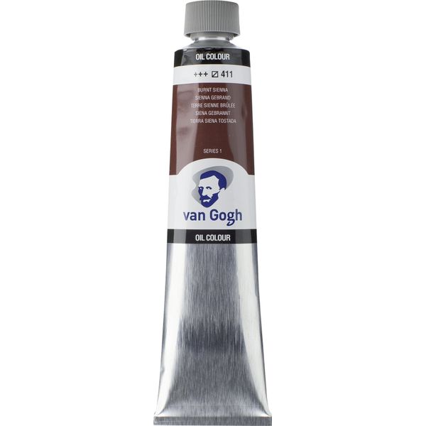 Vernice Ad Olio Van Gogh, Tubo 200 Ml, Terra Di Siena Bruciata 411-image