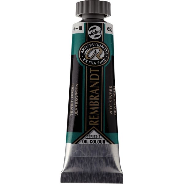 Vernice Ad Olio Rembrandt In Tubetto 15 Ml, Verde SèVres 650-image