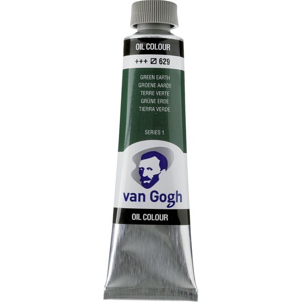 Vernice Ad Olio Van Gogh In Tubetto 40 Ml, Terra Verde, 629-image