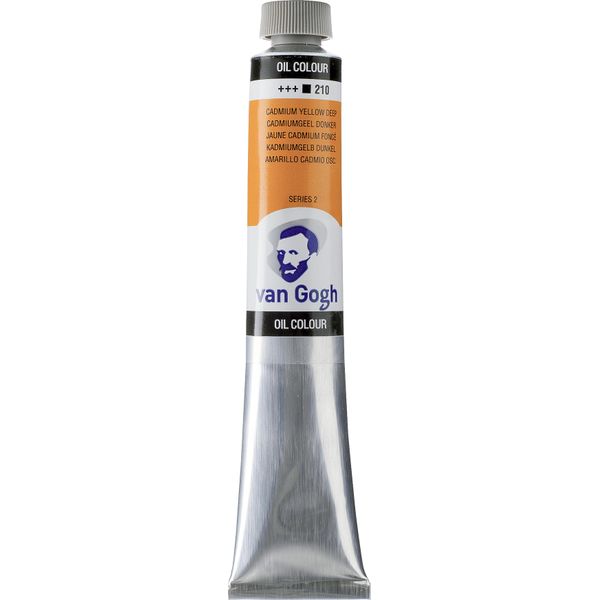 Vernice Ad Olio Van Gogh In Tubetto 60 Ml, Giallo Cadmio Scuro 210-image