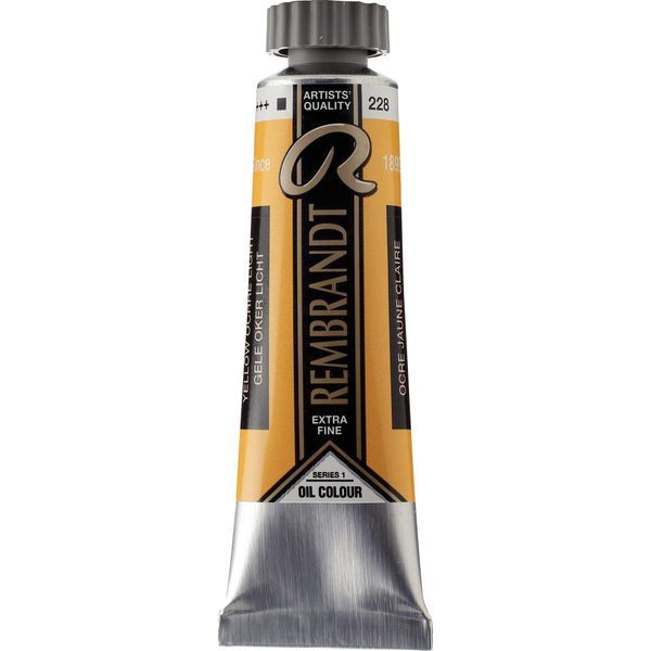 Rembrandt Olio In Tubetto 15 Ml Ocra Gialla Chiara 228-image