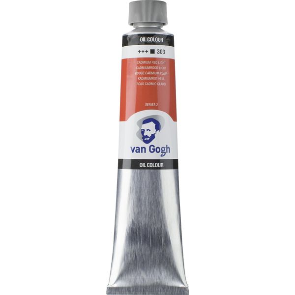 Van Gogh Olio In Tubetto 200 Ml Rosso Cadmio Chiaro 303-image