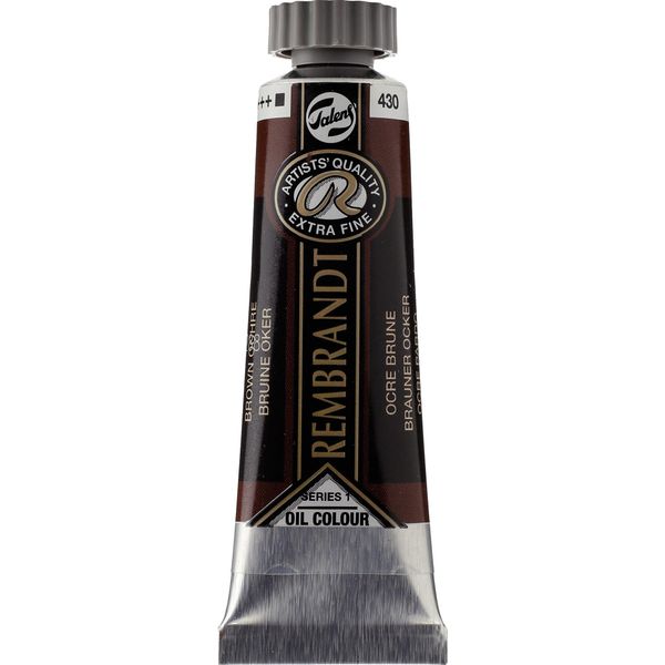 Vernice Ad Olio Rembrandt In Tubetto 15 Ml, Ocra Marrone 430-image