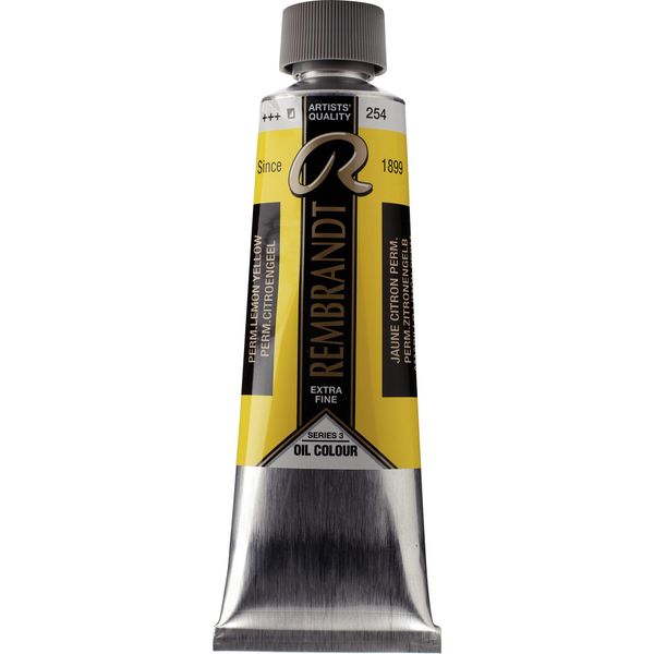 Vernice Ad Olio Rembrandt In Tubetto 150 Ml Giallo Limone Permanente 254-image