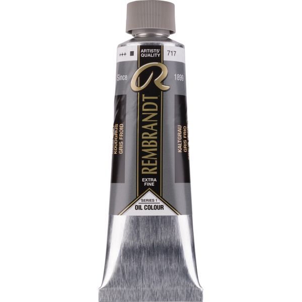 Vernice Ad Olio Rembrandt In Tubetto 150 Ml, Grigio Freddo 717-image