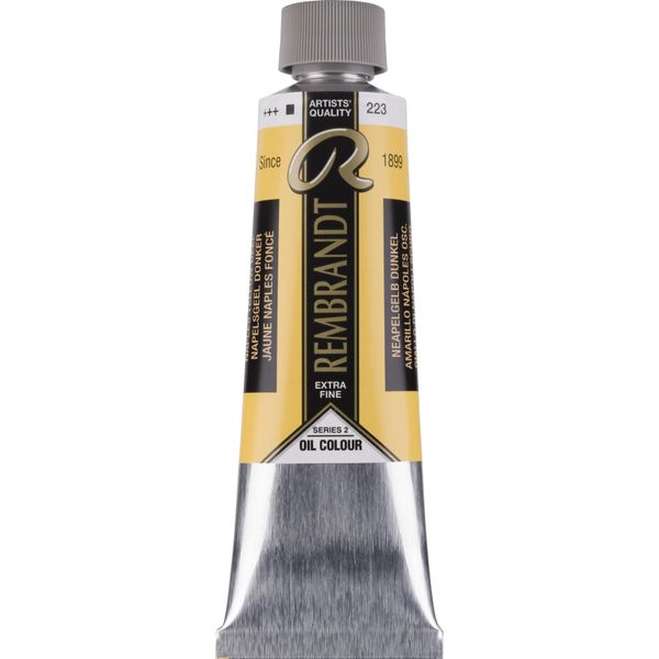 Vernice Ad Olio Rembrandt In Tubetto 150 Ml, Giallo Napoli Scuro 223-image