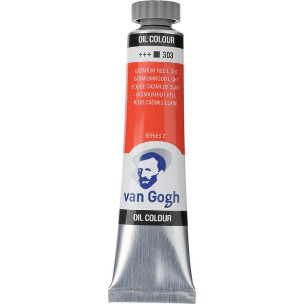 Van Gogh Olio In Tubetto 20 Ml Rosso Cadmio Chiaro 303-image