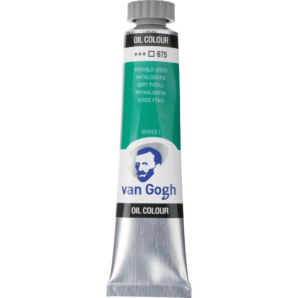 Vernice Ad Olio Van Gogh In Tubetto 20 Ml, Verde Ftalo 675-image