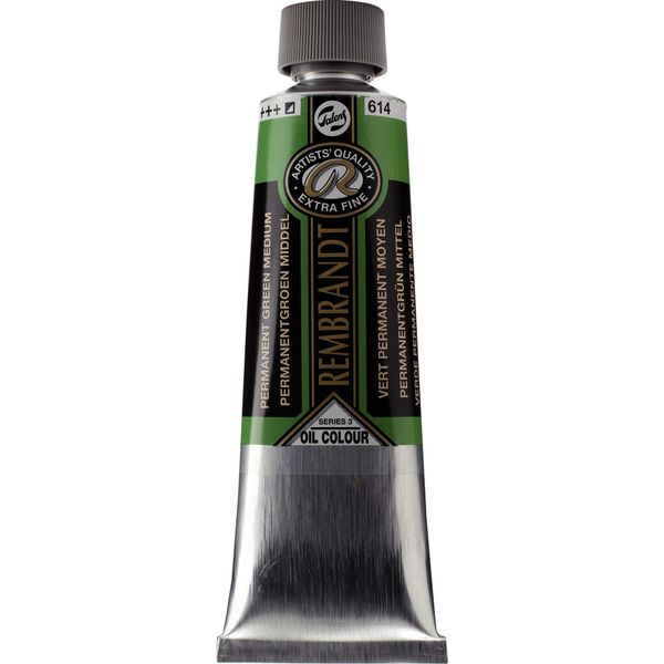 Rembrandt Olio In Tubetto 150 Ml Verde Permanente Medio 614-image