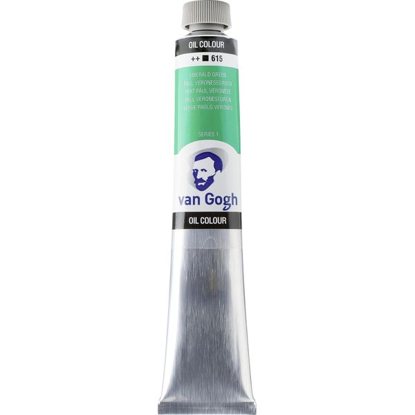 Vernice Ad Olio Van Gogh In Tubetto 60 Ml Paul Veronese Verde 615-image