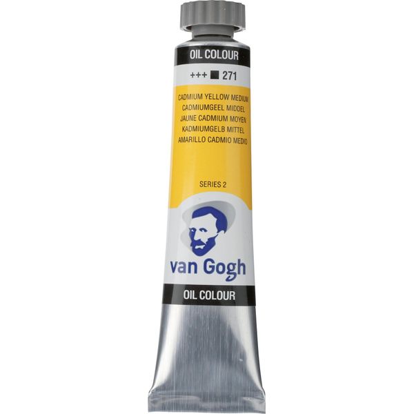 Vernice Ad Olio Van Gogh, Tubo 20 Ml, Giallo Cadmio, Media 271-image