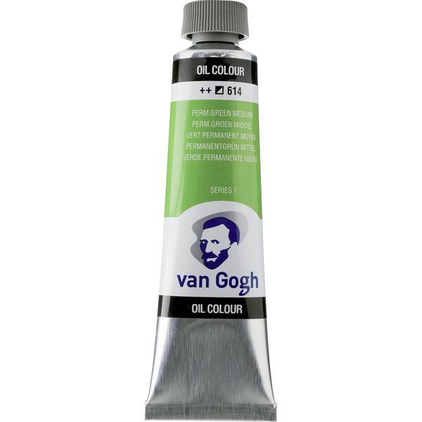 Van Gogh Olio Tubo 40 Ml Permanente Verde Medio 614-image