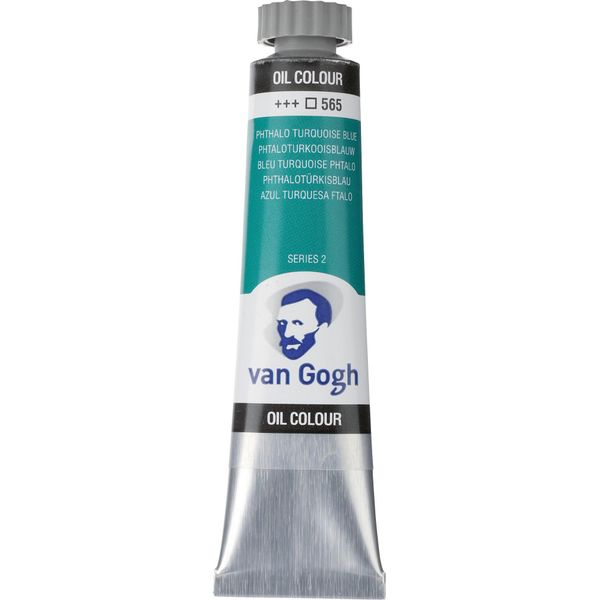 Van Gogh Olio Tubo 20 Ml Ftalo Blu Turchese 565-image