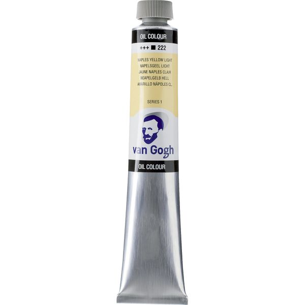 Vernice Ad Olio Van Gogh In Tubetto 60 Ml, Giallo Chiaro, 222-image