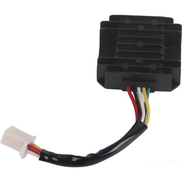 Raddrizzatore Regolatore Moto Universale Nero Plug And Play, Regolatore Moto Per Quad Scooter-image