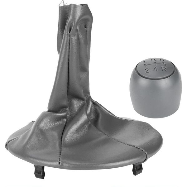 Pomello Cambio 5 Marce Con Stivale Parapolvere 71775051 Fit Per Fait Panda 500 500C-image