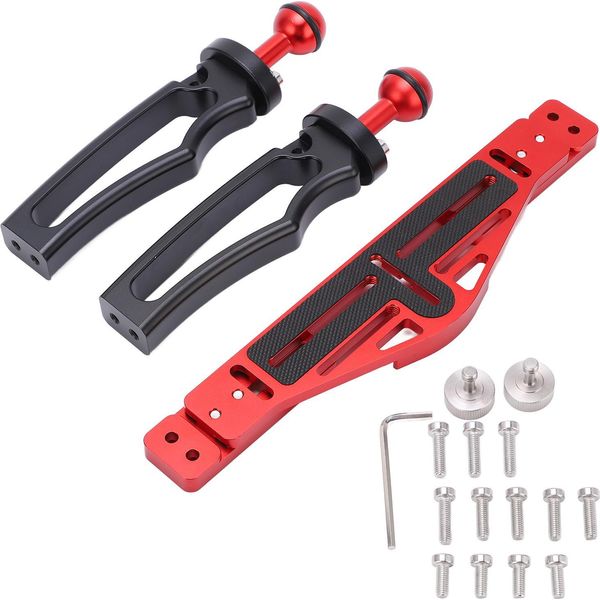Doppio -Grip -Stabilizzatore Per Tablet -Rig -Supporto Per Custodia Subacquea Per Fotocamera-image