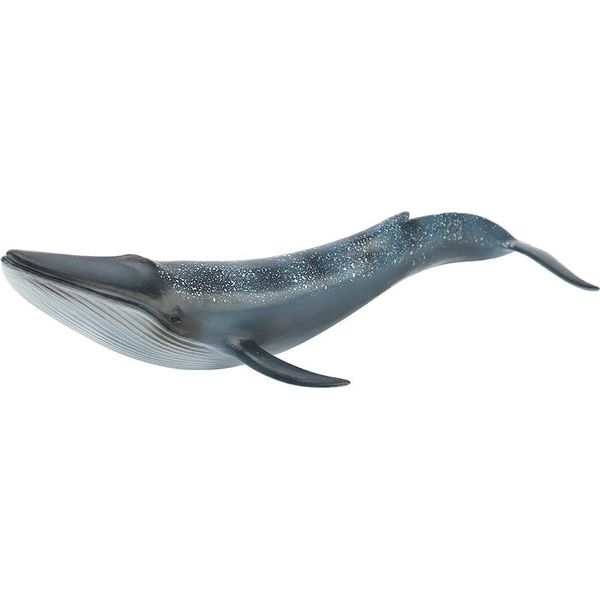 Simulazione Balene Miniatura Giocattolo Collezione Figura Home Decor Ornamento (Balena Blu)-image