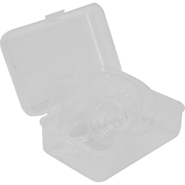 2Pcs Scudi Capezzolo Abs Silicone Contatto Protezione Del Seno Per L'allattamento Al Seno-image