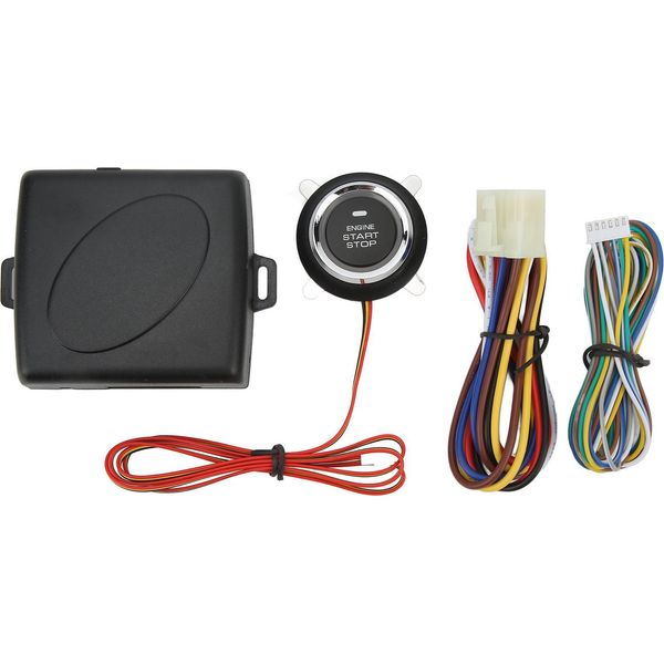 Kit Di Accensione Intelligente Push To Start Sistema Di Pulsanti Di Arresto Del Motore Universale Per Veicoli Dc 12V-image