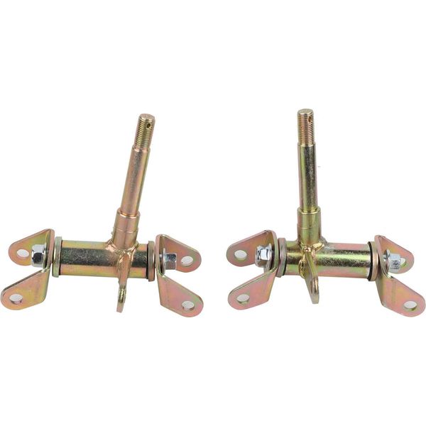 2Pcs Kart Anteriore Sterzo Brace Knuckle Spindle Per La Cina Atv 50-110Cc Utv Quad Bike Parts-image