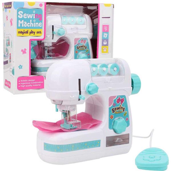 Mini Macchina Da Cucire Educativa, Macchina Fai Da Te Artigianale Giocattolo Per Bambini, Bambini Oltre 4 Anni Regali Di Compleanno Ragazzi E Ragazze Natale-image