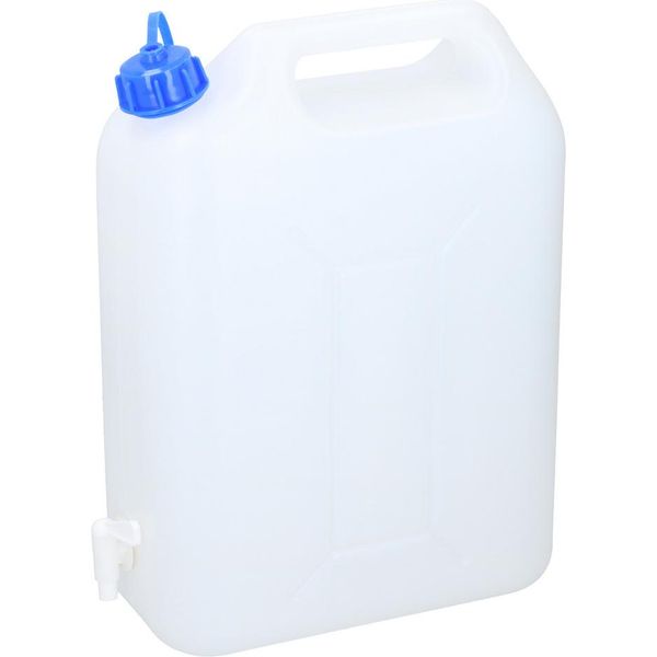 Serbatoio Acqua All Ride 10L - Con Rubinetto, Acqua O Limonata, 28X14X37Cm, Bianco-image