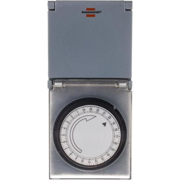 Brennenstuhl Timer Giornaliero Mz 44, Ip 44, Antracite, Fr-image