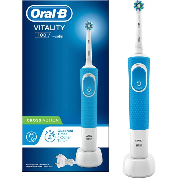 Oral-B Vitality 100 Astuccio Appendibile Blu-image