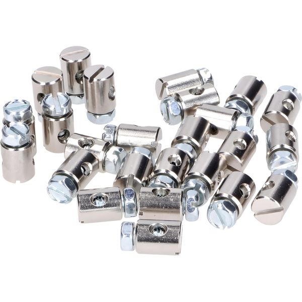 Nipplo A Vite Per Cavo Di Trazione 7,0X9,0 Mm - 25 Pezzi-image
