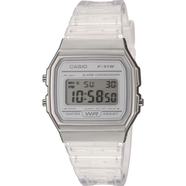 Casio F-91WS-7EF Casio Collection Orologio Da Donna Orologio Da Donna Data Allarme-image