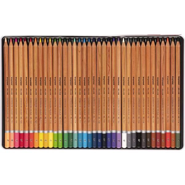Matite Colorate Bruynzeel Expression 36 Astuccio In Metallo-image