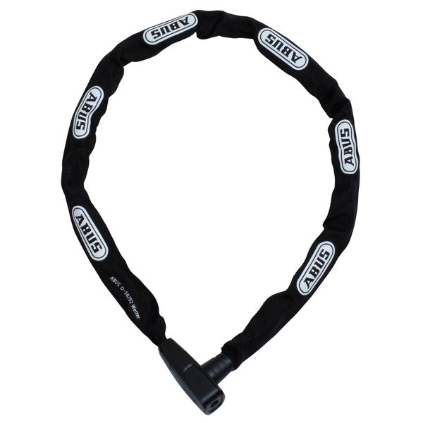 Lucchetto A Catena Abus Citychain 6800 - Lucchetto Per Bicicletta In Acciaio Temprato - Con Tubo In Tessuto E Pratica Chiave Reversibile - Livello Di Sicurezza Abus 5 - 110 Cm - Rosso-image