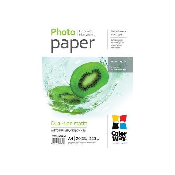 Colorway | 220 G/M² | A4 | Carta Fotografica Opaca Fronte/Retro-image