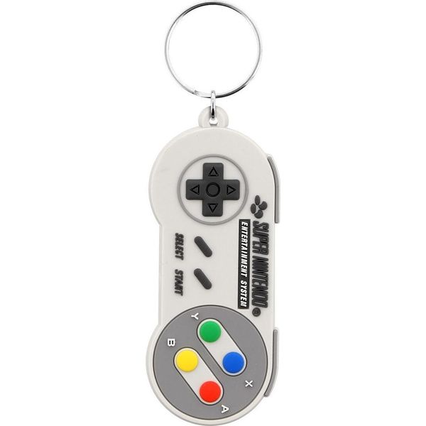 Nintendo - Portachiavi "Snes Controller"" PM998 (Taglia Unica) (Bianco)"-image