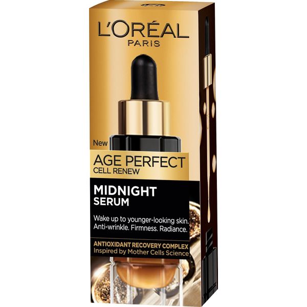 L'oreal Paris Midnight Serum Cell Renew Age Perfect Anti-Oxidant Recovery Complex Siero Notte 30Ml-image
