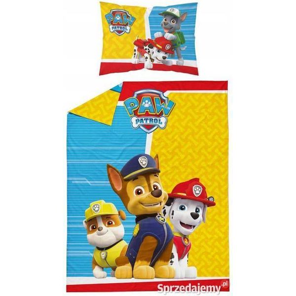 Biancheria Da Letto Per Bambini 100X135 Set Di Biancheria Da Letto Per Bambini Paw Patrol Detexpol-image