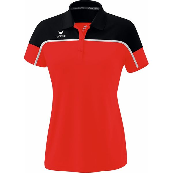 Erima Change Polo Donna Rosso/Nero/Bianco 38-image