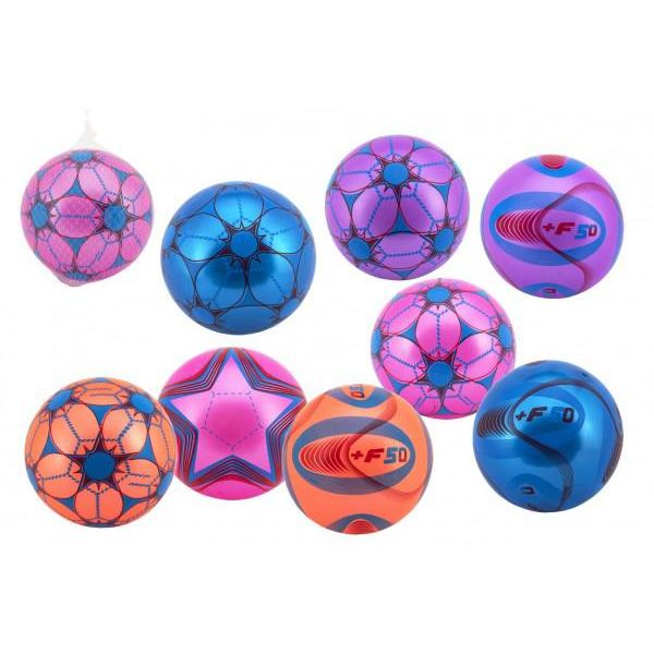 Pallone Colorato In Gomma Gonfiabile 23Cm Mix Di Colori In Rete-image
