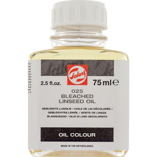 Talens Olio Di Lino Sbiancato 025 75 Ml Sbiancato-image