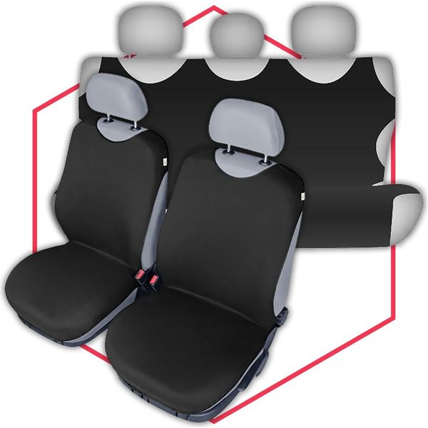 Coprisedili Auto Coprisedili Auto Universali Set Di 3 Per Hyundai I10-image