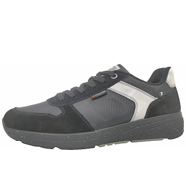 Rieker Scarpe Da Uomo Stringate Scarpe Sportive Stringate Nero Tempo Libero, Numero Di Scarpe: 43 Eu-image